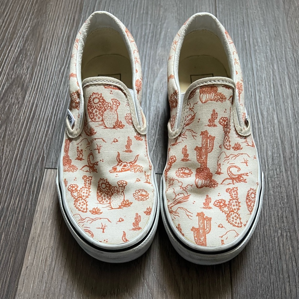 Desert Print Slip On Vans